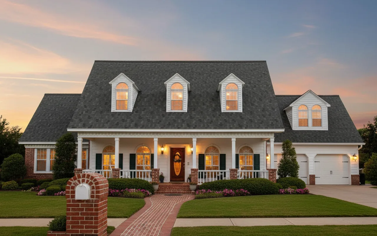 Florida home with Woodcrest Granite roof