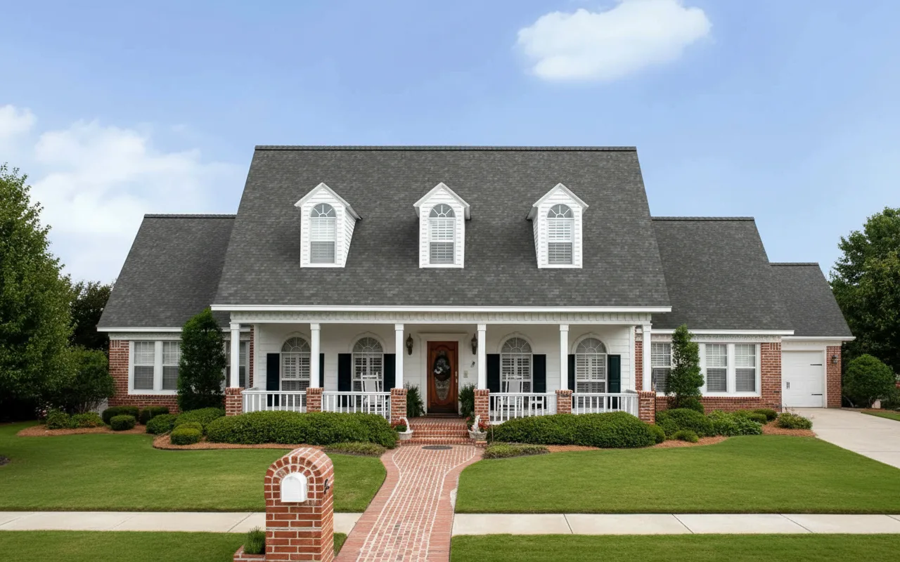 Florida home with Woodcrest Mountainside roof