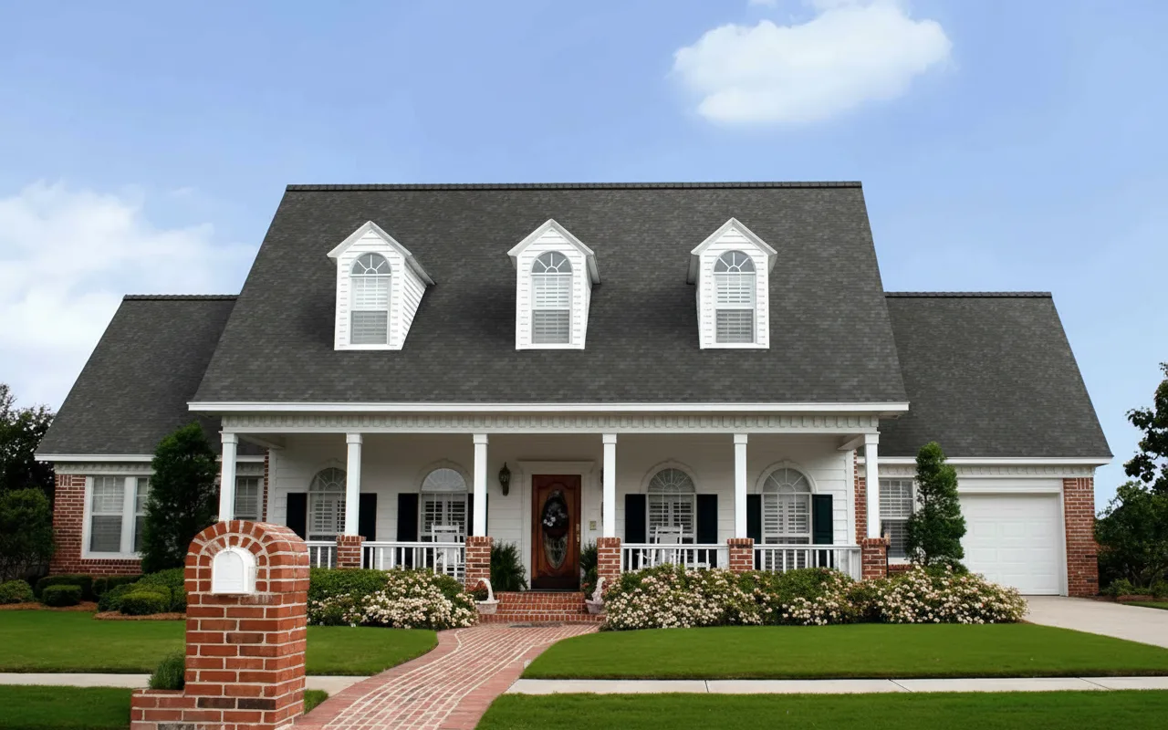 Florida home with Woodcrest Mountainside roof