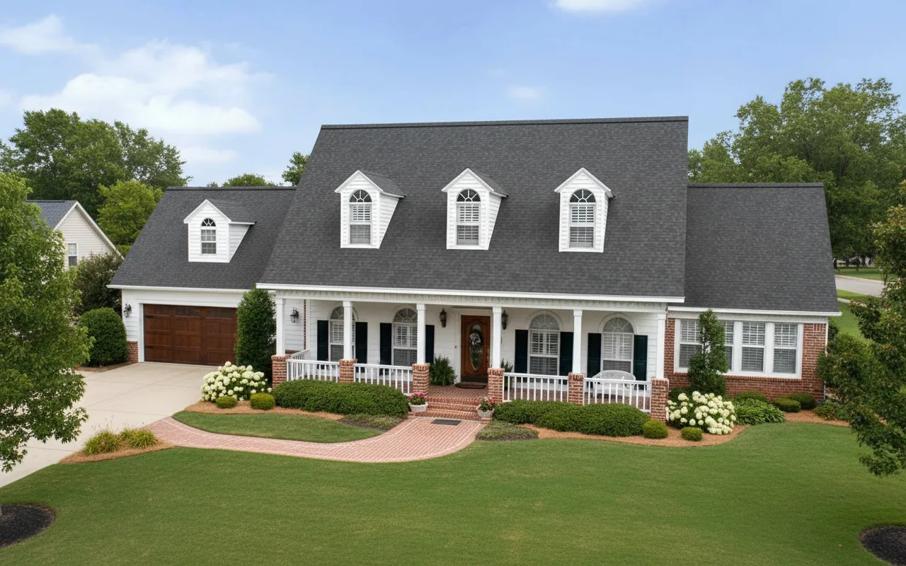 Florida home with Woodcrest Night Sky roof