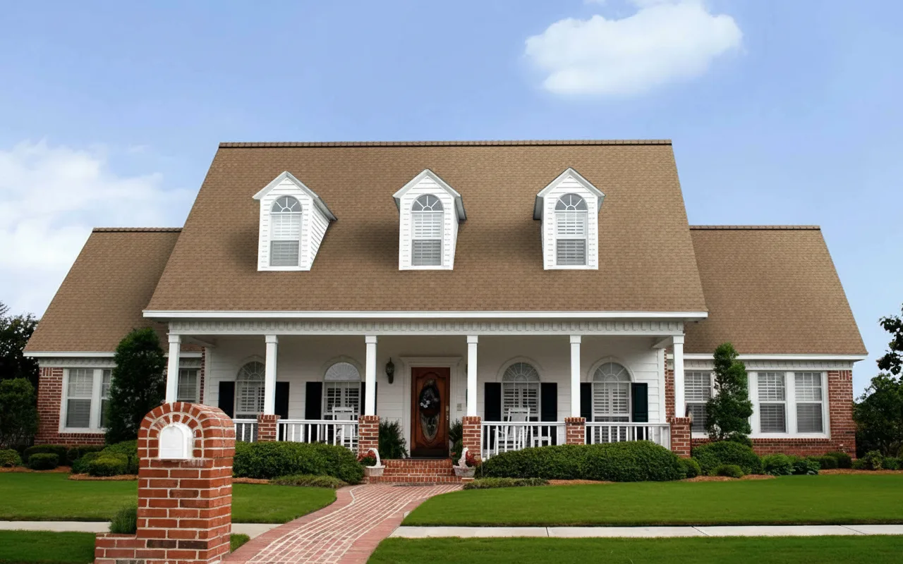 Florida home with Woodcrest Sand Castle roof