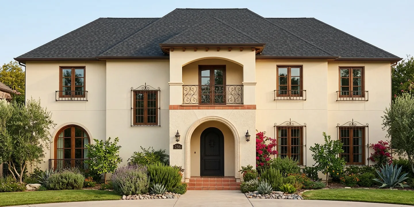 Florida home with Heritage Rustic Black roof