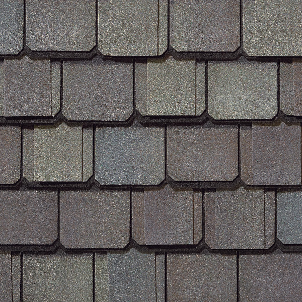 CertainTeed Grand Manor Weathered Wood shingle swatch
