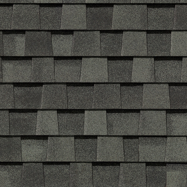 CertainTeed Northgate Climateflex Max Def Granite Gray shingle swatch