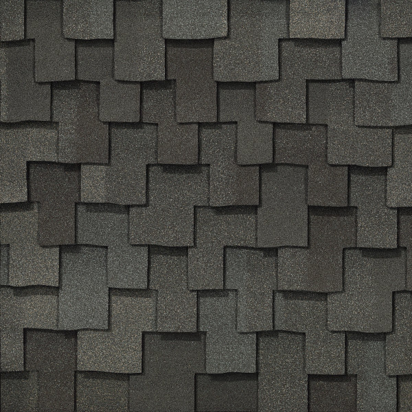 CertainTeed Presidential Shake Country Gray shingle swatch